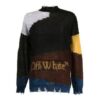 Cozy Round Neck Splicing Colorblock