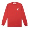 Cut Here Long-Sleeve T-Shirt “Red”