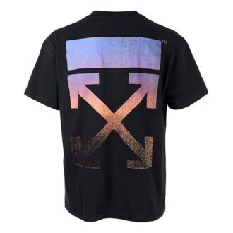 Degrade Arrow Over Tee “Black/Multicolor”