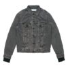 Denim Distressed Jacket “Black”