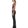 Denim Pocket Belt Flare Pants