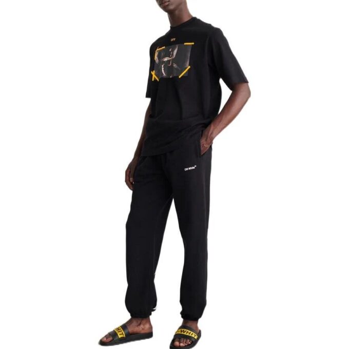 Diag Arrow Caravaggio Mercy Skate Tee “Black”