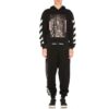Diag Caravaggio Hoodie “Black Pink”