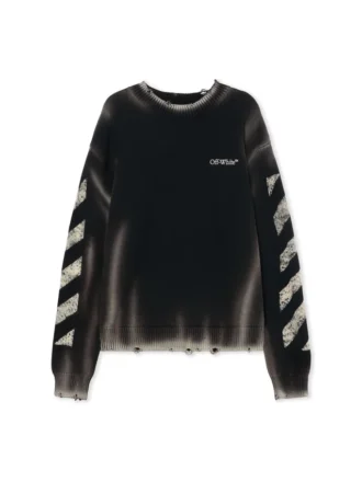 Diag Corrosion Crewneck Sweater