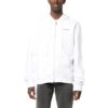Diag-Print Zip-Up Hoodie