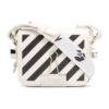 Diag Single-Shoulder Bag Mini White