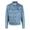 Diag-Stripe Denim Jacket