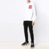 Diag Unf Inished Cotton Mens Loose Sweater