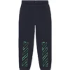 Diagonal Acrylic Sweatpants