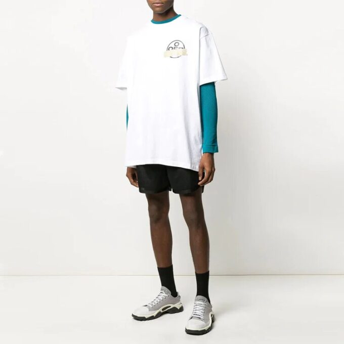 Diagonal Arrows Tape Short Sleeve