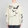Diagonal Bats Double Sleeve For Men White