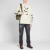 Diagonal Bats Double Sleeve For Men White