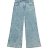 Diagonal Sketch Denim Pants