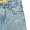 Diagonal Sketch Denim Pants
