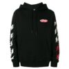 Diagonal Split Logo Hoodie /Multicolor
