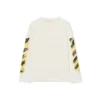 Diagonal Spray Long-Sleeved T-shirt