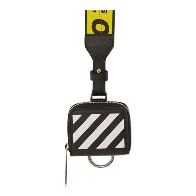 Diagonal-Stripe AirPods Pro Holder