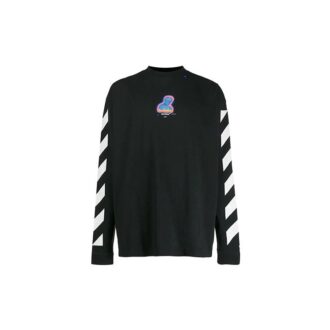 Diagonal Striped Cotton LongSleeve
