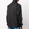 Diagonal Stripes Zipper Mens Jacket