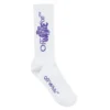 Diagonal Vulcanized Mid Socks