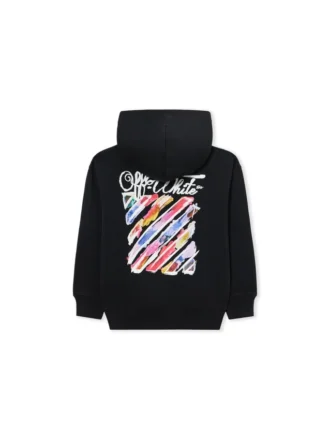 Diagonal Watercolor Hoodie