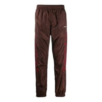 Diagonals Embroidery Mens Sweatpants