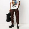 Diagonals Embroidery Mens Sweatpants