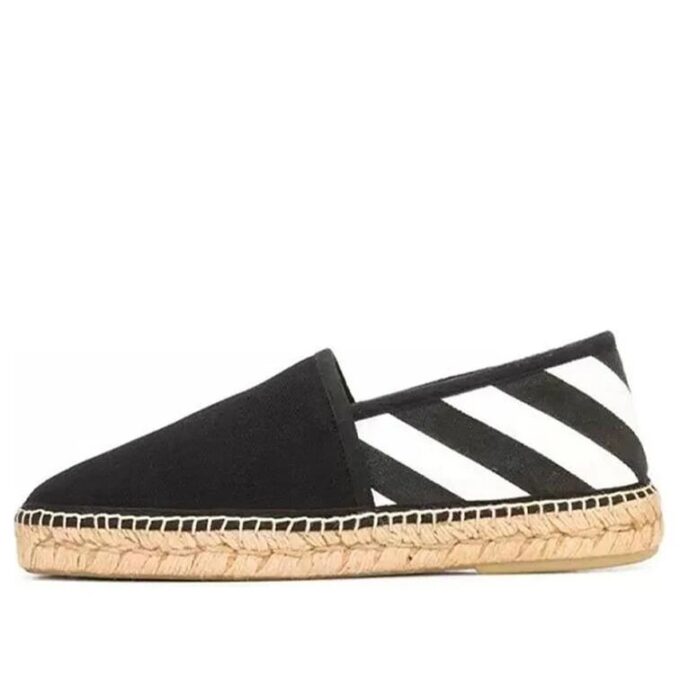 Diagonals Espadrilles “Black”