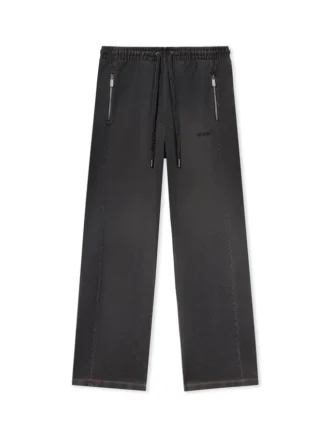 Distress Diag Slouchy Sweatpant