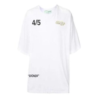 Dondi Graffiti Printing three-quarter sleeve White