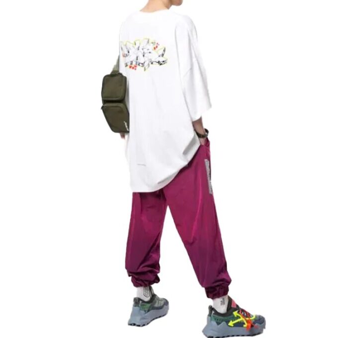 Dondi Graffiti Printing three-quarter sleeve White