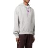 Dripped OW Logo Over Hoodie “Grey”