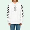 Dripping Arrows Print Hooded Sweatshirt
