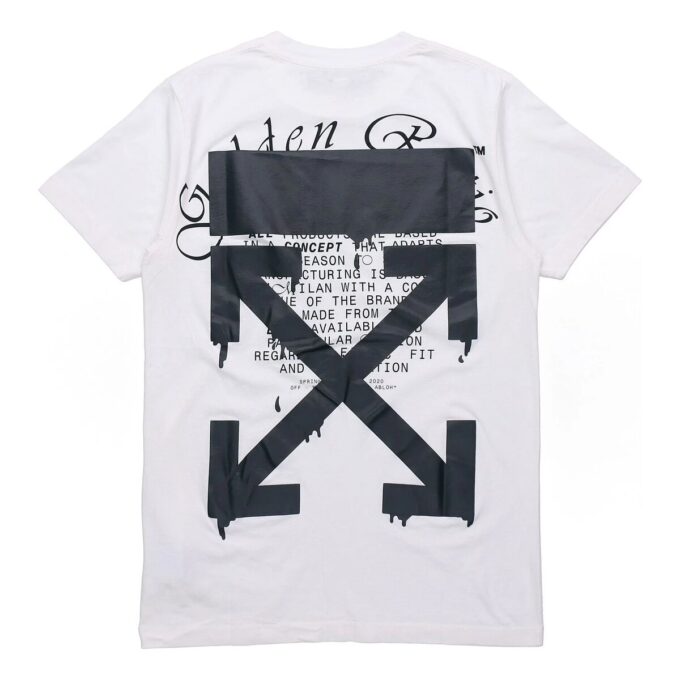 Dripping Arrows Short Sleeve Slim
