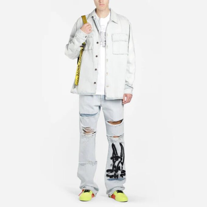 Dripping Arrows Short Sleeve Slim