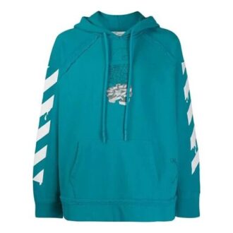 Drop of Water Arrow Hooded Sweater Men’ s Ocean Blue
