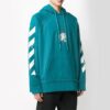 Drop of Water Arrow Hooded Sweater Men’ s Ocean Blue