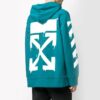 Drop of Water Arrow Hooded Sweater Men’ s Ocean Blue