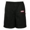 Elastic Waistband Logo Printing Shorts Version Black