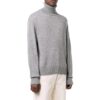Embroidered-Logo Roll Neck Jumper