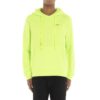Embroidery Arrow Kangaroo Pocket Hooded Pullover Men Green