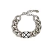 Enamel Arrow Chain Bracelet