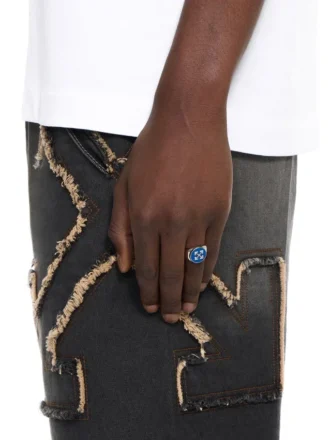 Enamel Arrow Ring