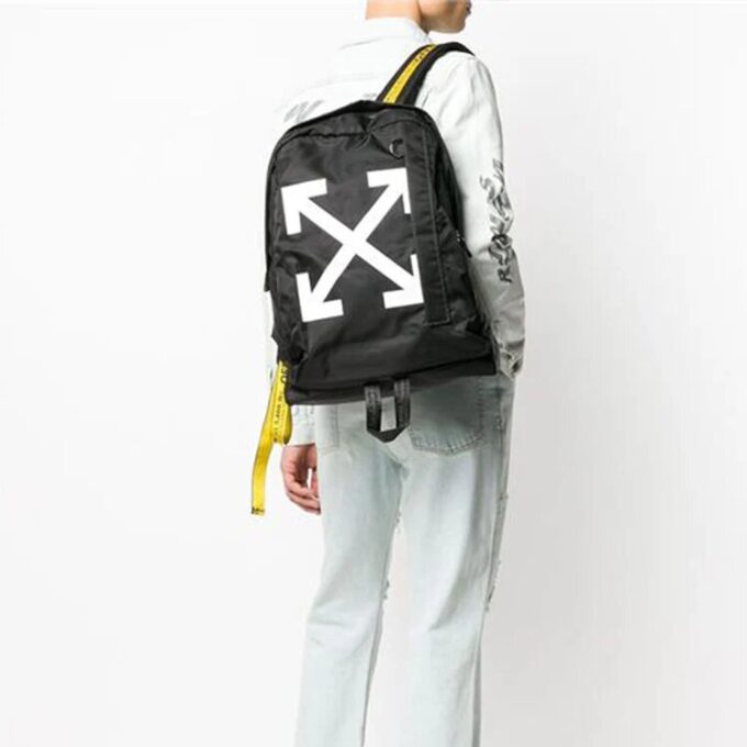 Fashion Arrow Backpack Yellow