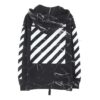 Fashion Printing Pullover Men Black