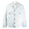 Fence Classic Denim Jacket Loose Fit Light Blue