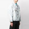 Fence Classic Denim Jacket Loose Fit Light Blue