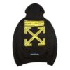Firetape Hoodie “Black Yellow”