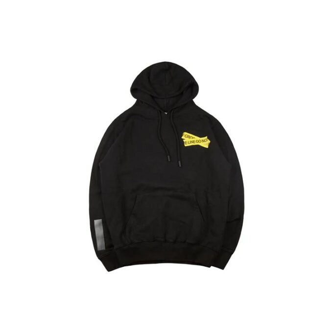 Firetape Hoodie “Black Yellow”