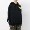 Firetape Hoodie “Black Yellow”